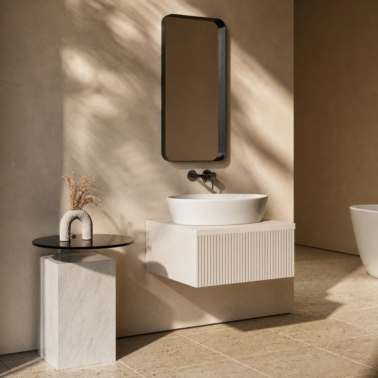 Bathroom surface study