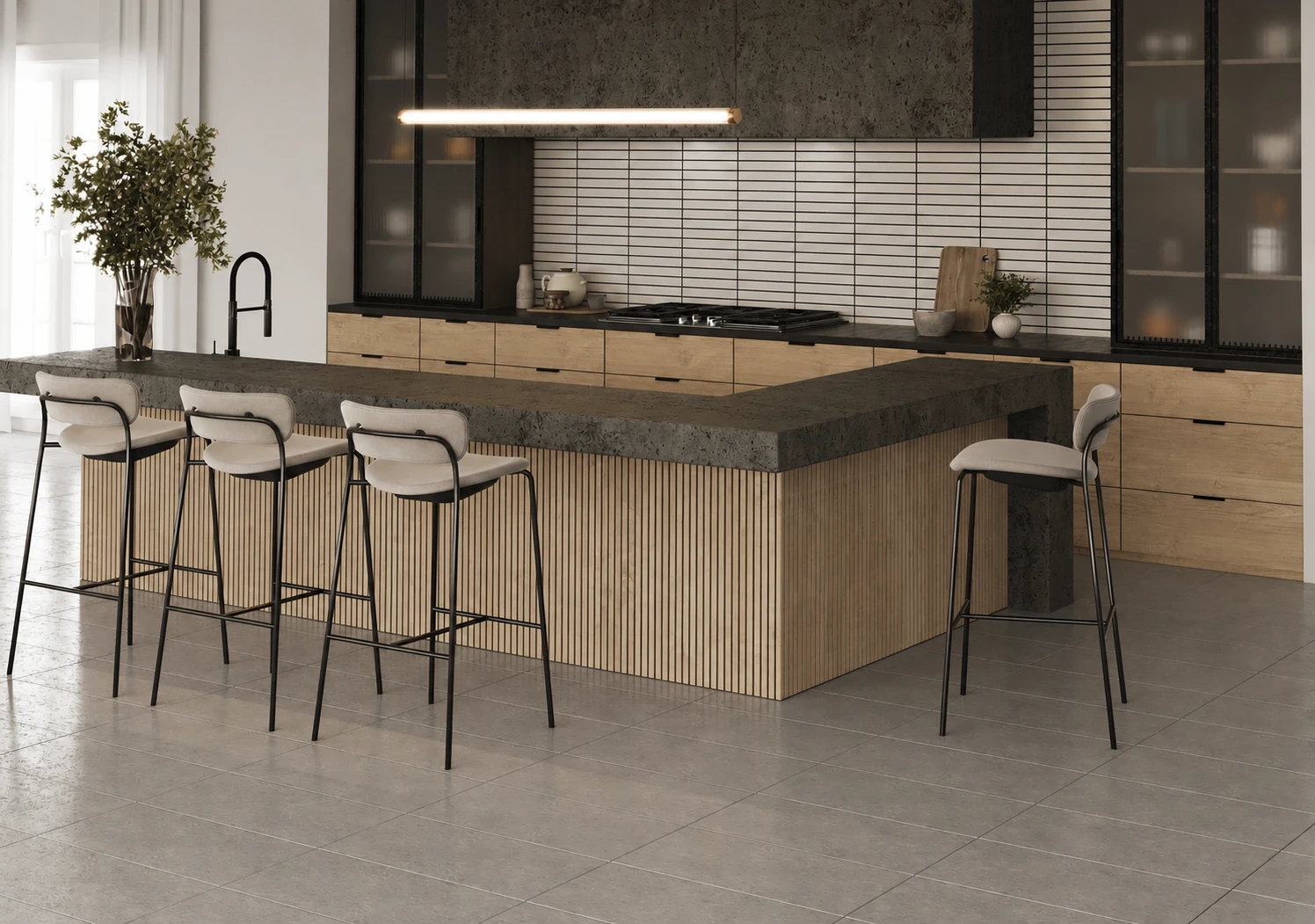 Kitchen material application