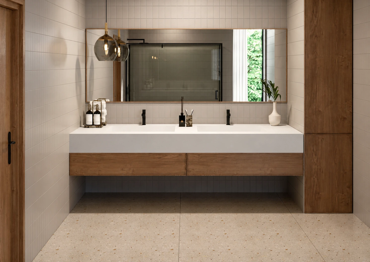 Bathroom collection scene