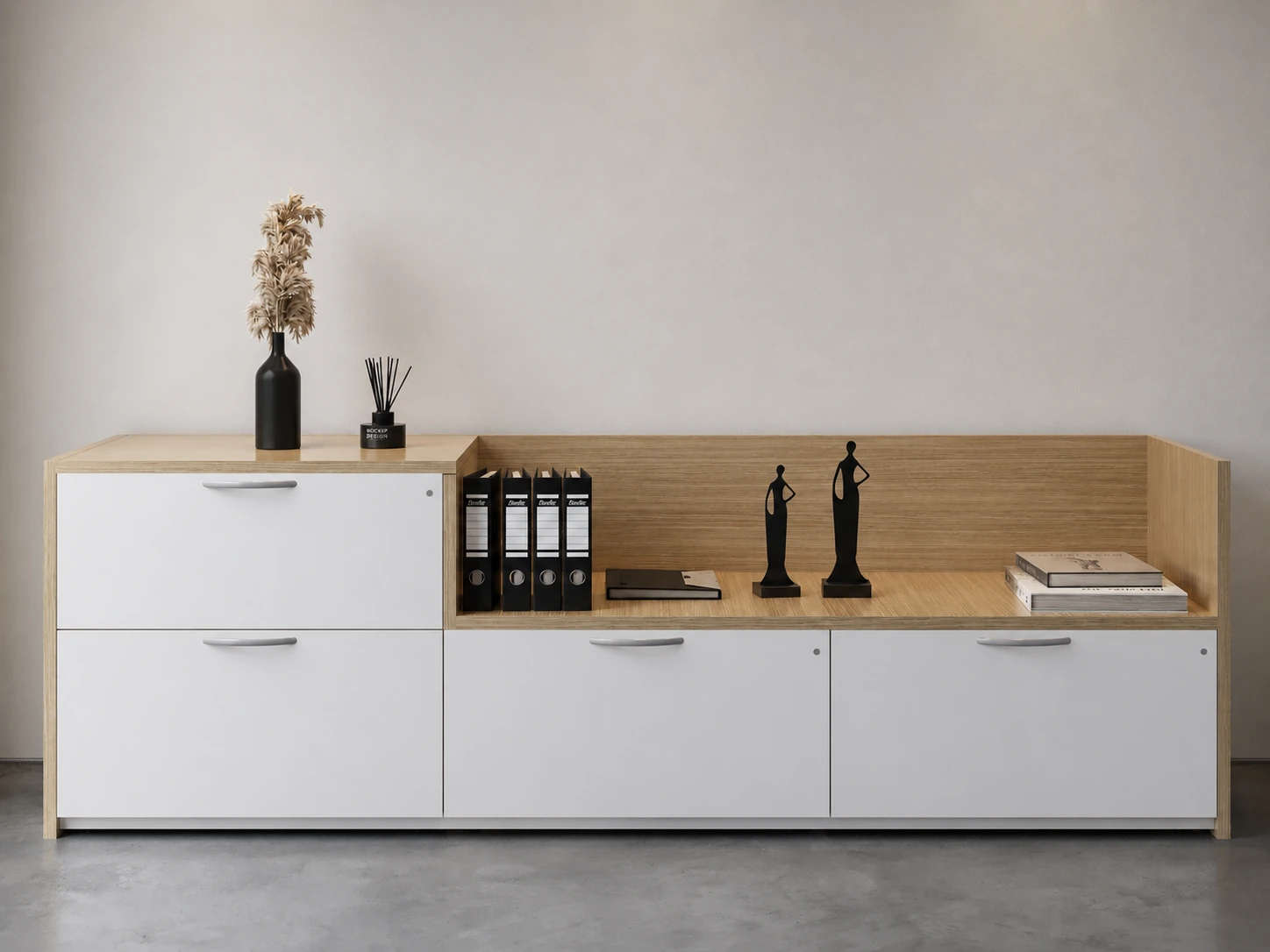 Storage and credenza