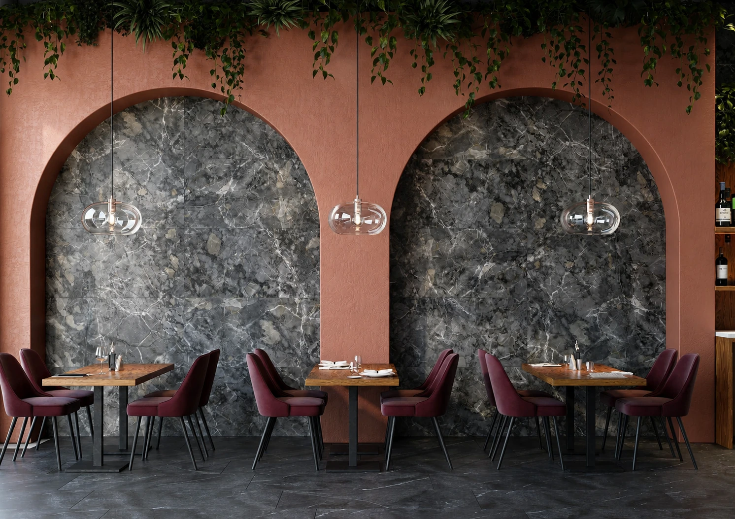 Restaurant interior